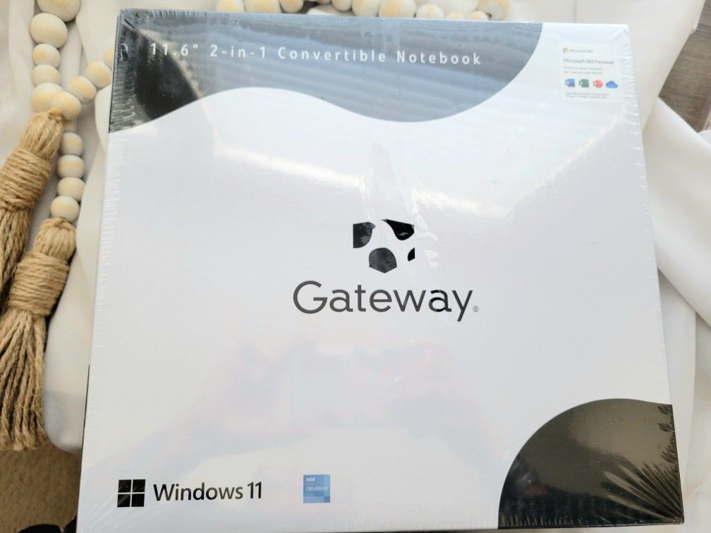 Gateway 11.6" Convertible Touchscreen Notebook (Windows 11 + Microsoft 365 Personal