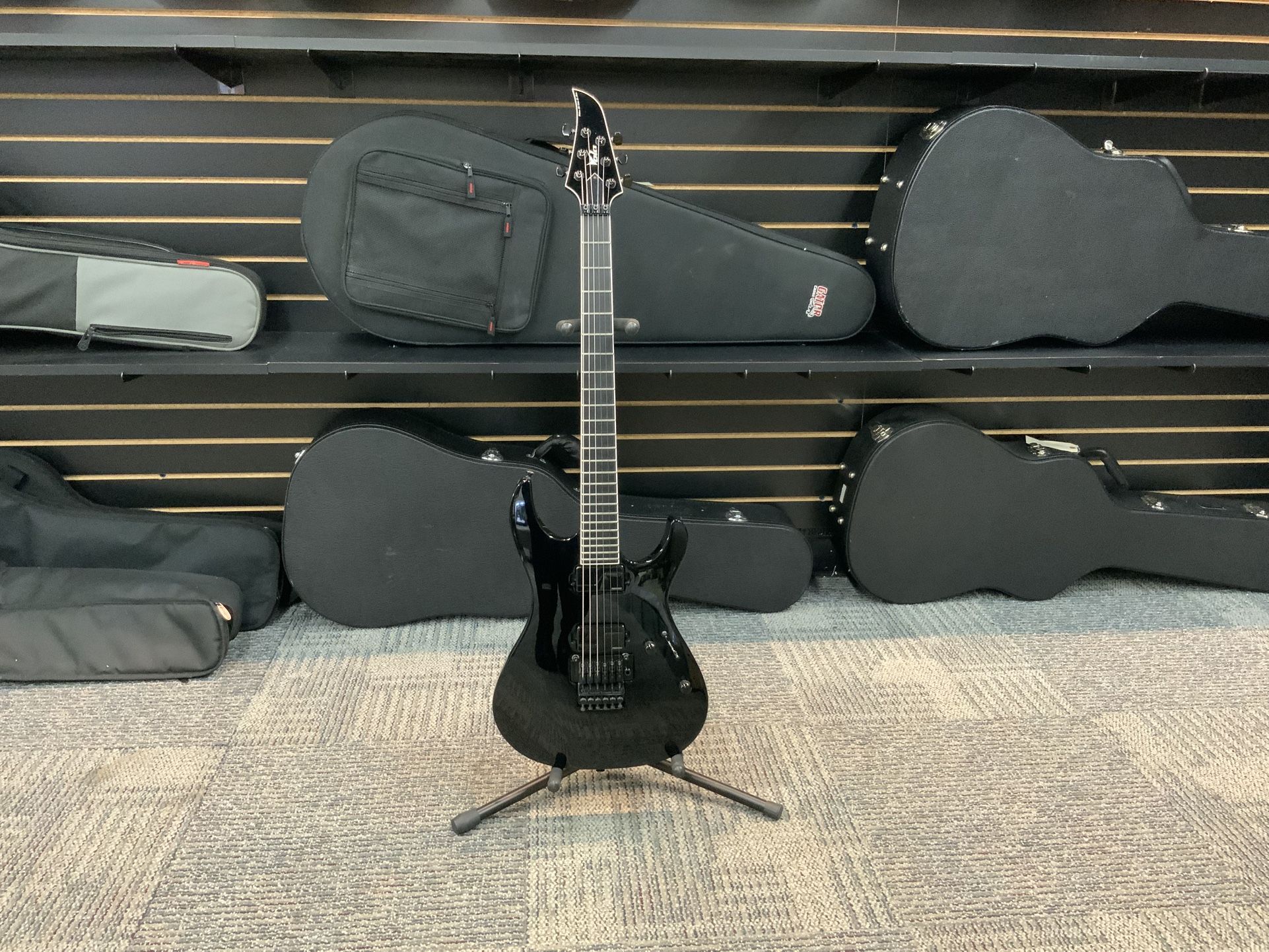 Vola Ares NT 2021 Gloss Black Electric Guitar 