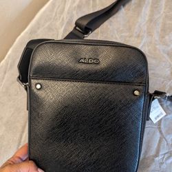 Aldo Black Messenger Bag