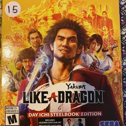 Yakuza: Like A Dragon PS4 Steelbook