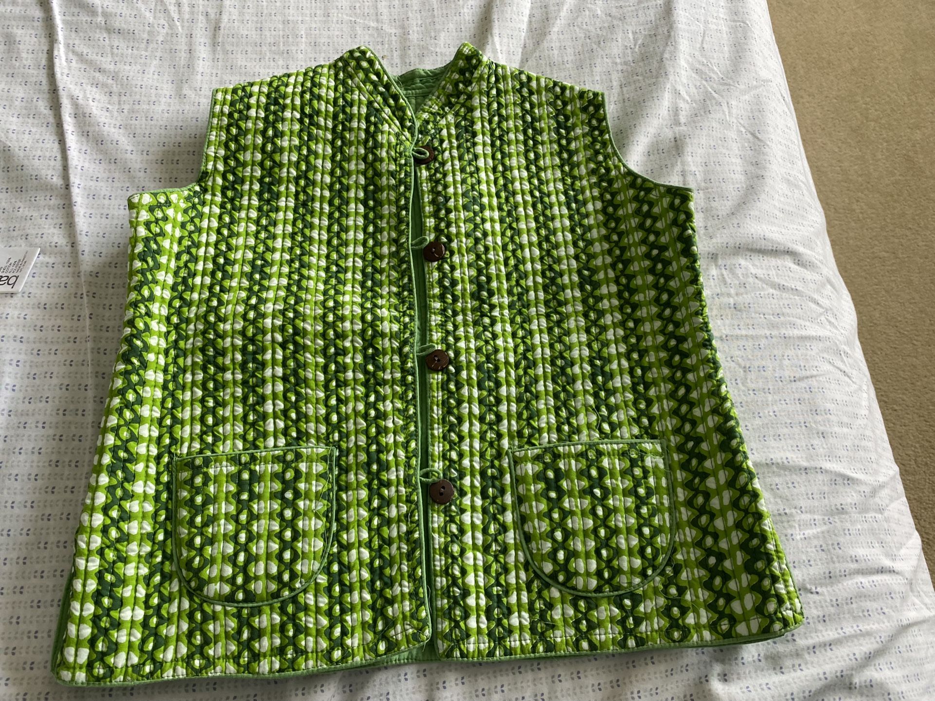 Jaipur Cotton Pink Reversible Quilted Jacket