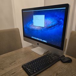 27 Inch iMac 3.4Ghz i7 8GB RAM 250GB Sata HD