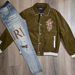 AMIRI jacket + Jeans Combo Deal