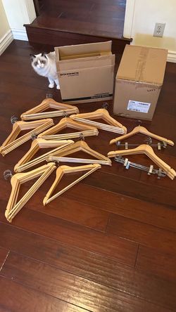 75 Wood Hangers  $20
