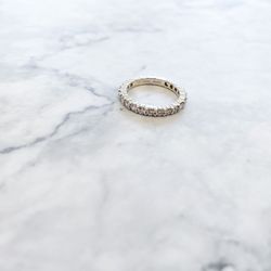 Harry Winston Eternity Platinum Diamond Band 