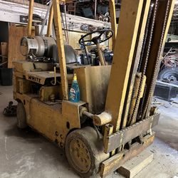 White Mobilift Fork Lift