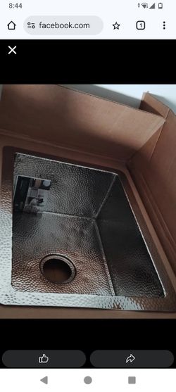 Hand Hammered Sink-Polished Nickel