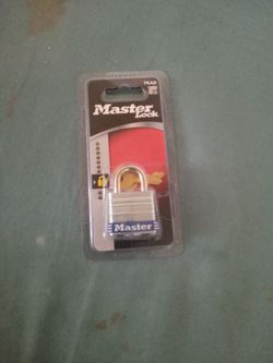 Factory Sealed master Lock 