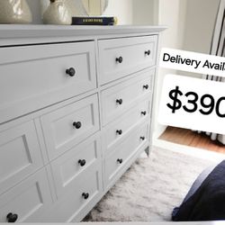 White Dresser Ashley Furniture Like New Delivery Available 