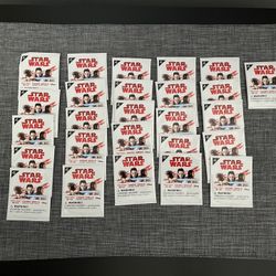2017 Sealed/New 26 Winn Dixie Star Wars Shell Packages 