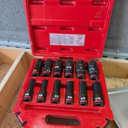 Milwaukee 1/2" Drive Deep Impact Socket.