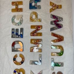 Letter Keychains
