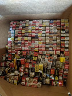 25 Boxes of Vintage Vacuum Tubes mostly NOS