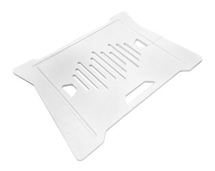 Odyssey DJPODIUMBPW, DJ-Studio and DJ-Mobile Podium Base Plate - White