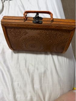 Wooden Purse- antique