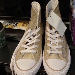 Gold Converse