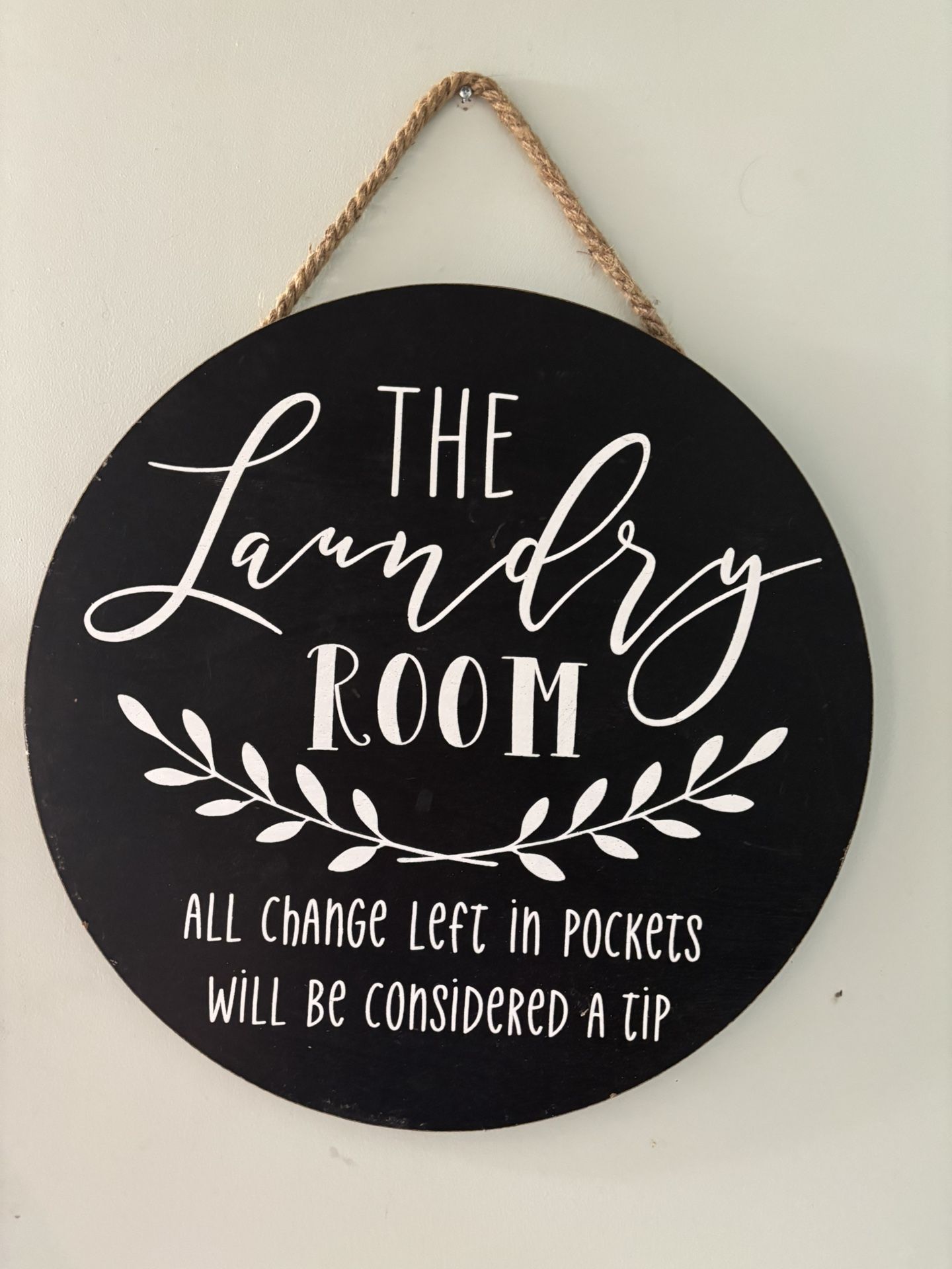 Laundry Room Sign