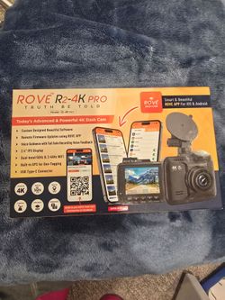 New: R2-4K PRO model Dash Cam and ROVE Ultimate 3-Lead Hardwire Kit