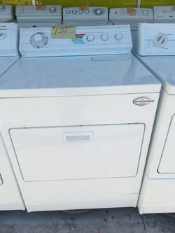 Whirlpool Dryer white heavy duty super capacity clean . Warranty . Delivery available . 2203 Fowler st . Ft. Myers 33901