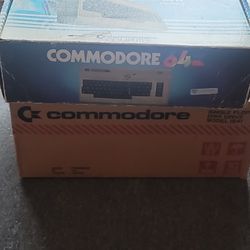 $20.      (2) COMMODORE BOXES!     $20