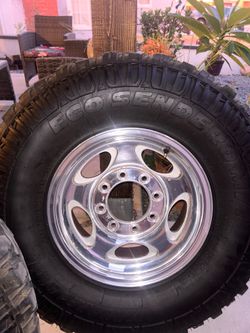 Wheels& tires  f250 8x170  mud terrain