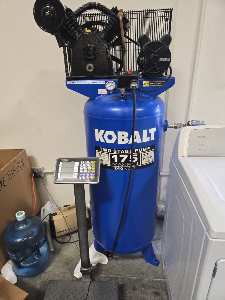 Kobalt 600 Gallons Air Compressor 240 Volt