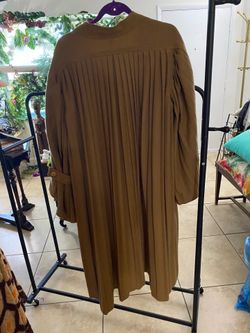 Handmade wool coat approximately size L.