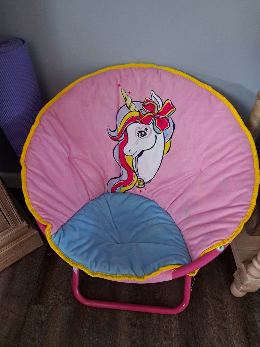 Unicorn Kids Chair