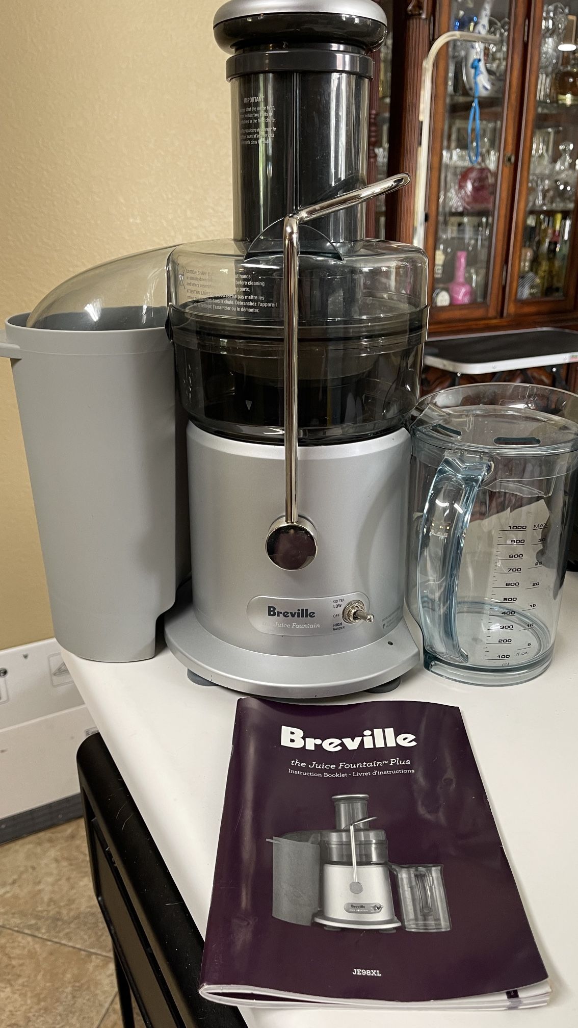 Breville Juice Fountain Plus JE98XL Juicer 