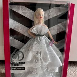 60th Anniversary Barbie Doll 2018 Mattel FXD88