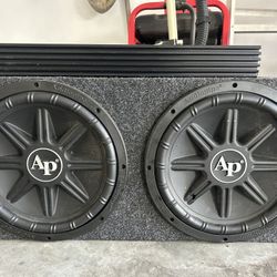 Speaker &  2500 W Amp Setup 