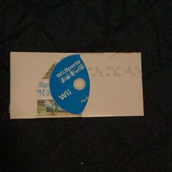 Wii Sports Game For Wii Win Sleeve And Manual 