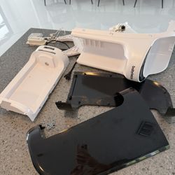 parts of the main body of the machine, internals and gearbox Babybrezza 