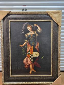 Sale!Framed art print. Canvas size: 48 x 36 inch. Framed size: 64 x 51.5 inch. Signed by the artist.