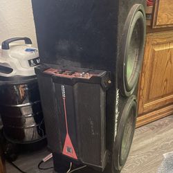 Mtx Terminator 12” W/ 1000watt Dual Amp