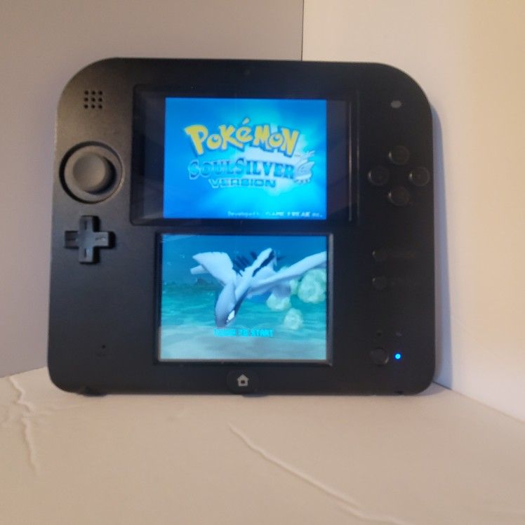 Nintendo 2DS Modded With Games Blue 