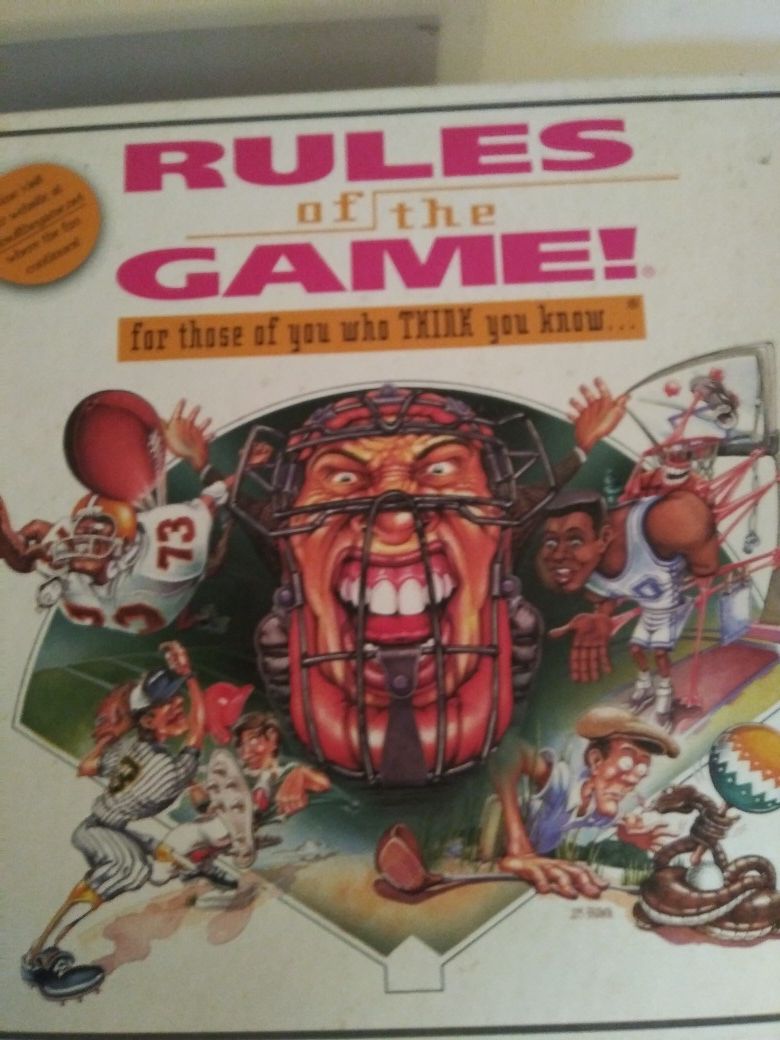 Rules of the Game Board Game