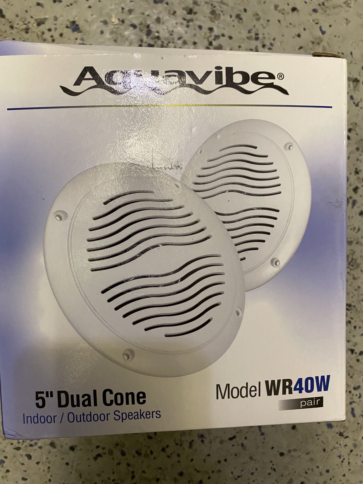 Magnadyne 5” dual cone outdoor / marine speakers