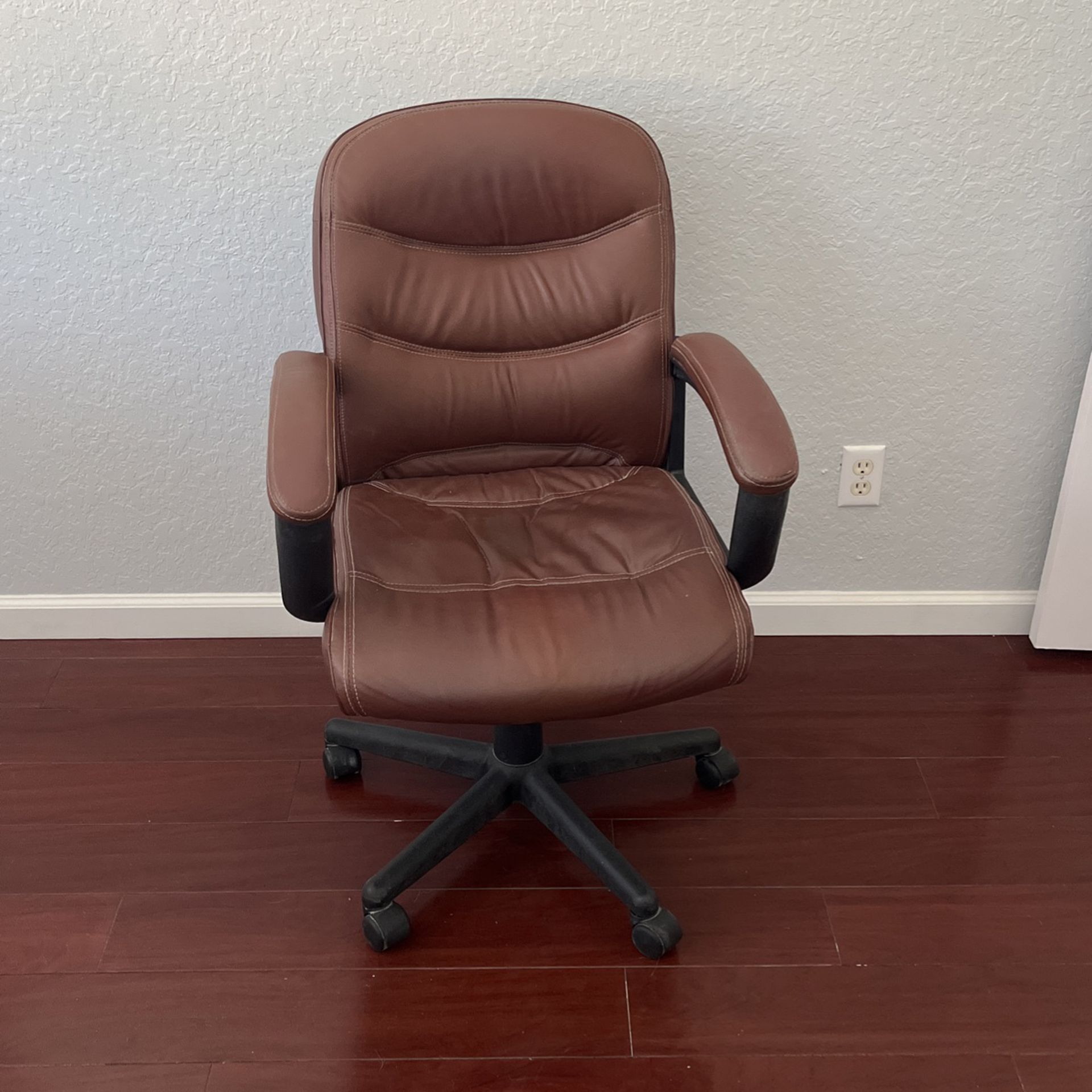 Brown Desk Chair 