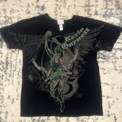 Boston Celtics Kevin Garnett Majestic Vf Imagewear Shirt Size Medium 