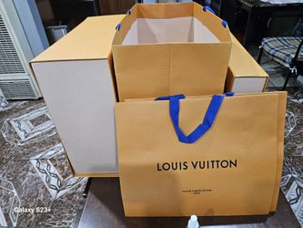Louis Vuitton Bag And Boxes