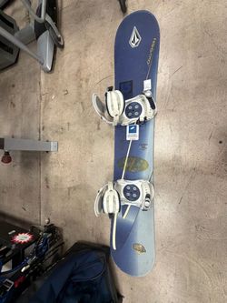 Used Oxygen Globe 55 157cm Snowboard w/ Forum Bindings