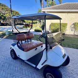 FAST EZGO GOLF CART – 23 MPH (charger included)l