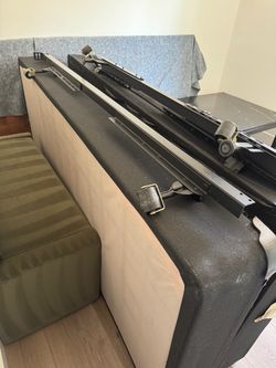 california king bed frame (rolls)