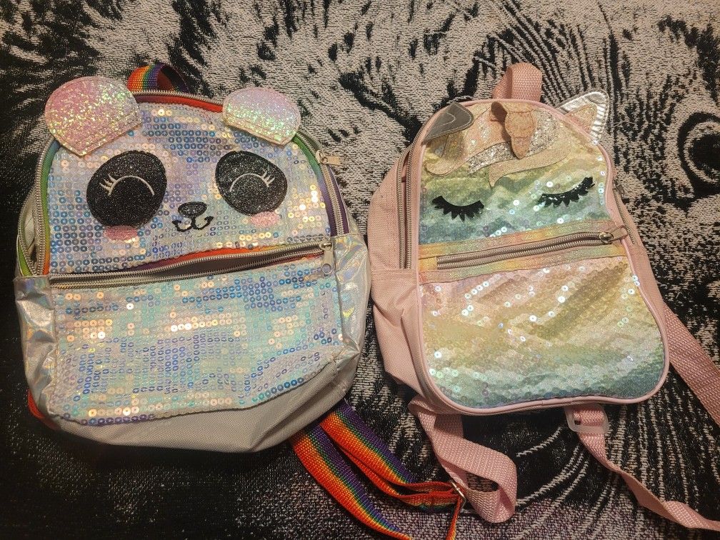 2 Small Backpack Purses
