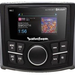 Rockford Fosgate PMX-2 Punch Marine Compact AM/FM/WB Digital Media Receiver 2.7" Display