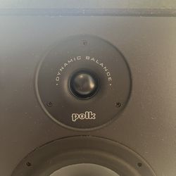 POLK AUDIO (no grill) Model S4 Pair