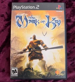 Mark of Kri (Sony PlayStation 2 PS2 2002) Complete w/ Manual - Tested