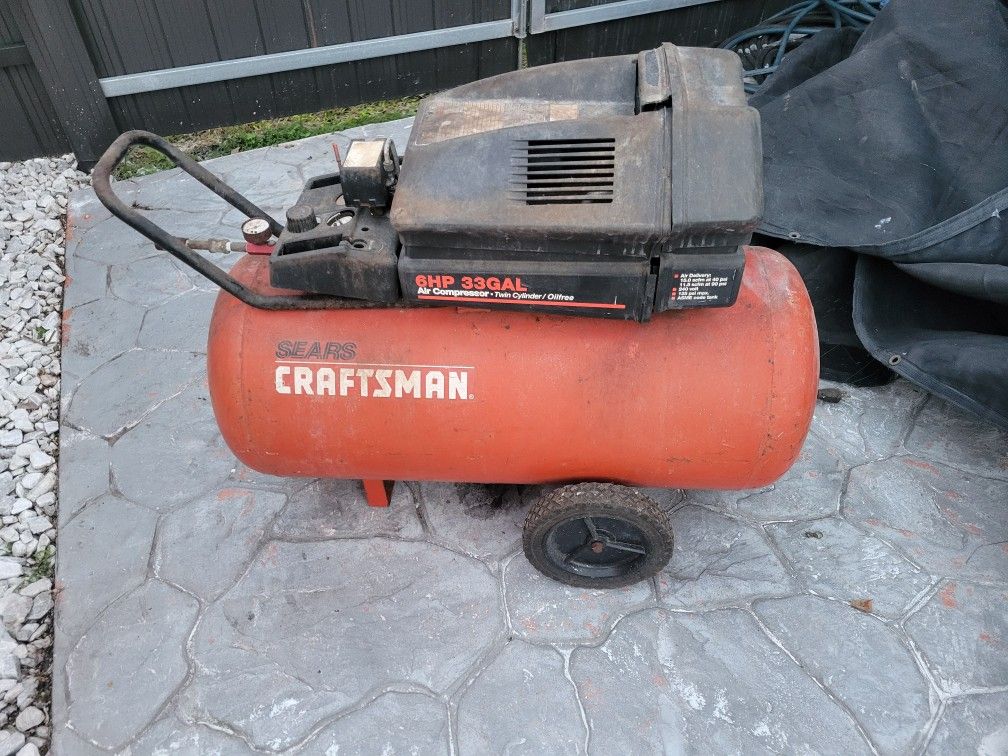 Craftsman 6HP 33GAL Compressor