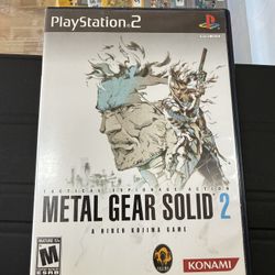 Metal Gear Solid 2 PlayStation 2